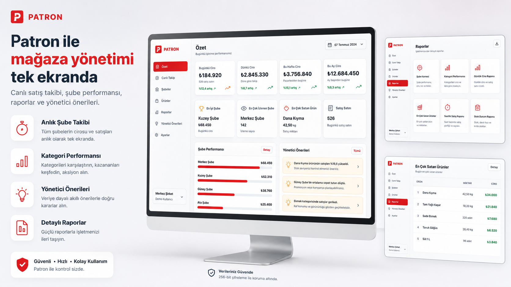 Patron 360 Desktop Dashboard